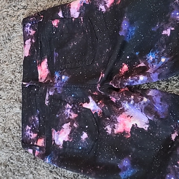 EUC Hot Topic Denim Hi-Rise super skinny size 11 Galaxy jeans. - Picture 6 of 8